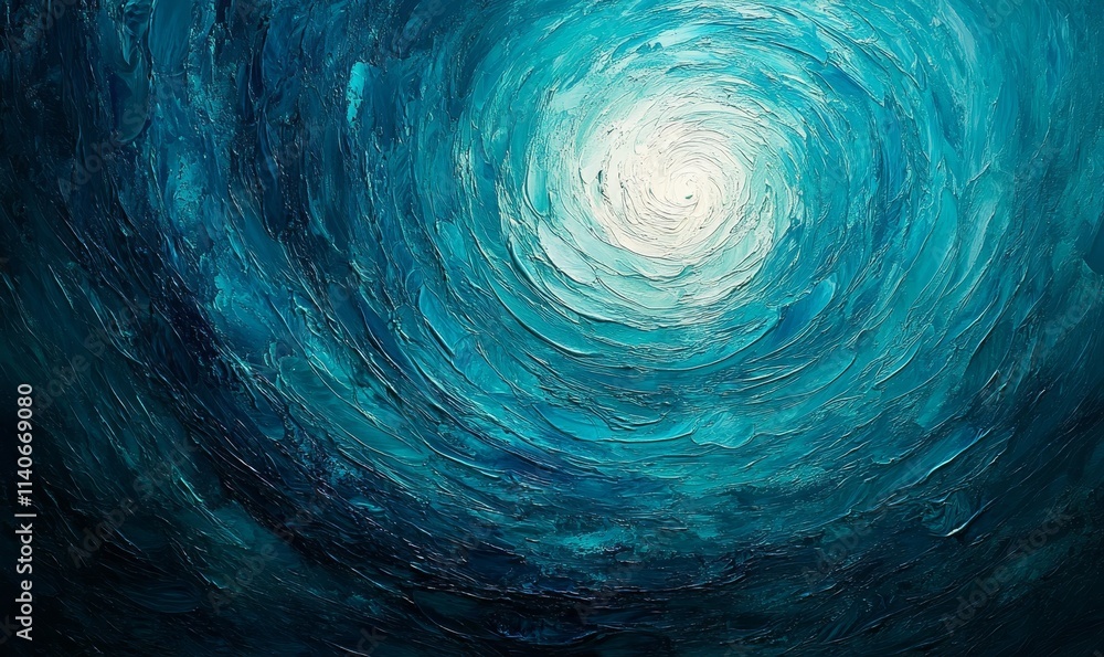 blue teal radiant swirl with grainy texture, lively summer design, Generative AI blue teal radiant swirl with grainy texture, lively summer design, Generative AI