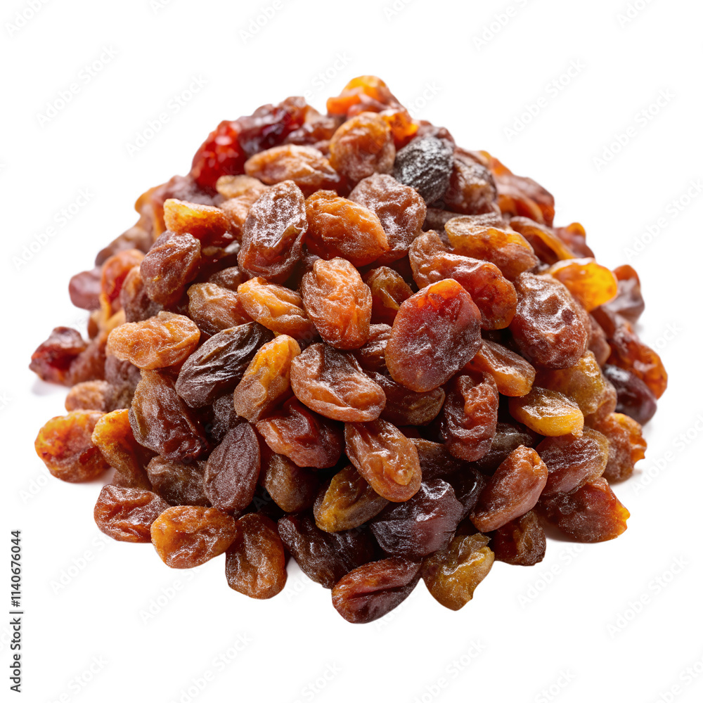Heap of raisin isolated on white background Heap of raisin isolated on white background