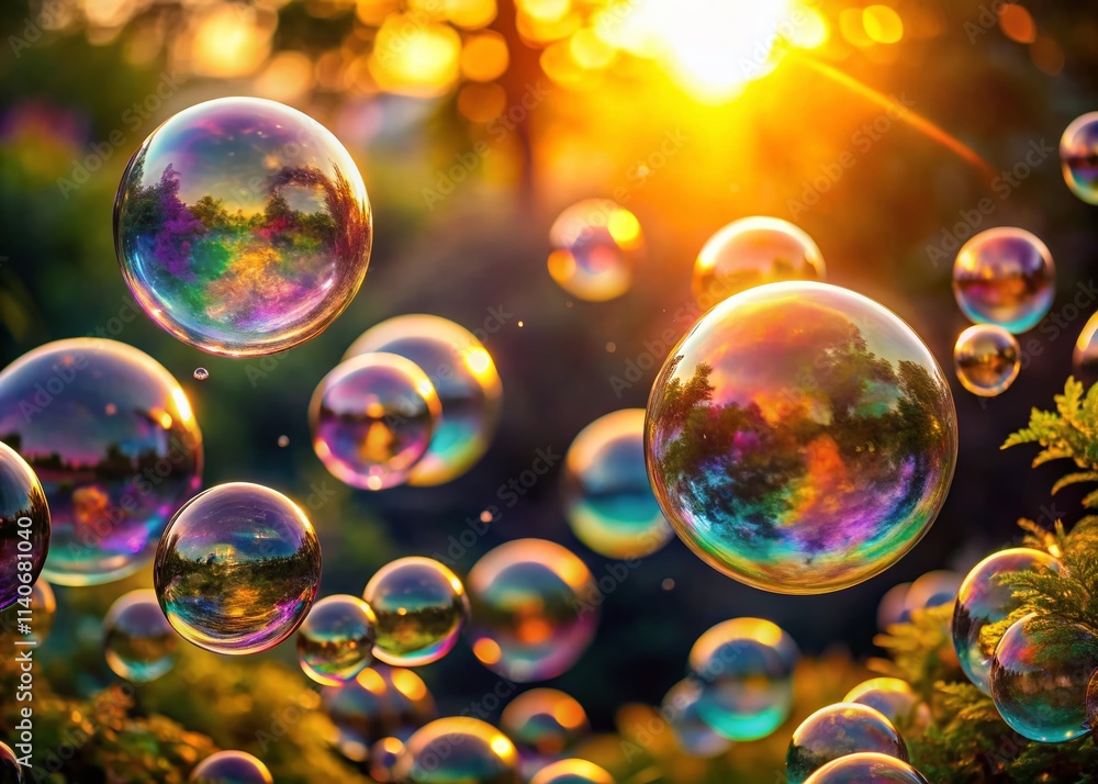 Slow Motion Soap Bubble Flight: Ethereal Documentary Photography Slow Motion Soap Bubble Flight: Ethereal Documentary Photography