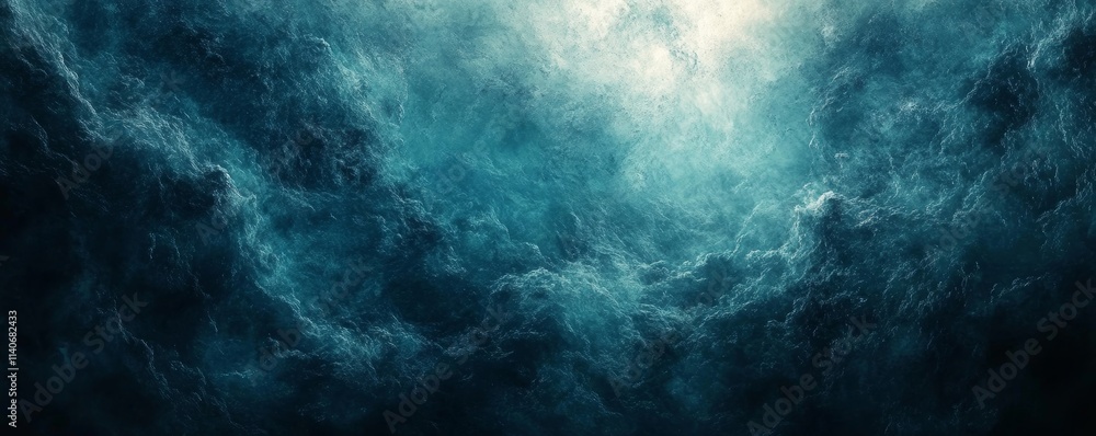 teal blue and fluid ripple on dark surface, grainy texture futuristic, Generative AI teal blue and fluid ripple on dark surface, grainy texture futuristic, Generative AI