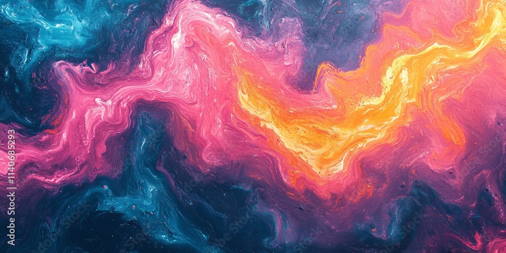 canvas intense Neon shade splash, Generative AI canvas intense Neon shade splash, Generative AI
