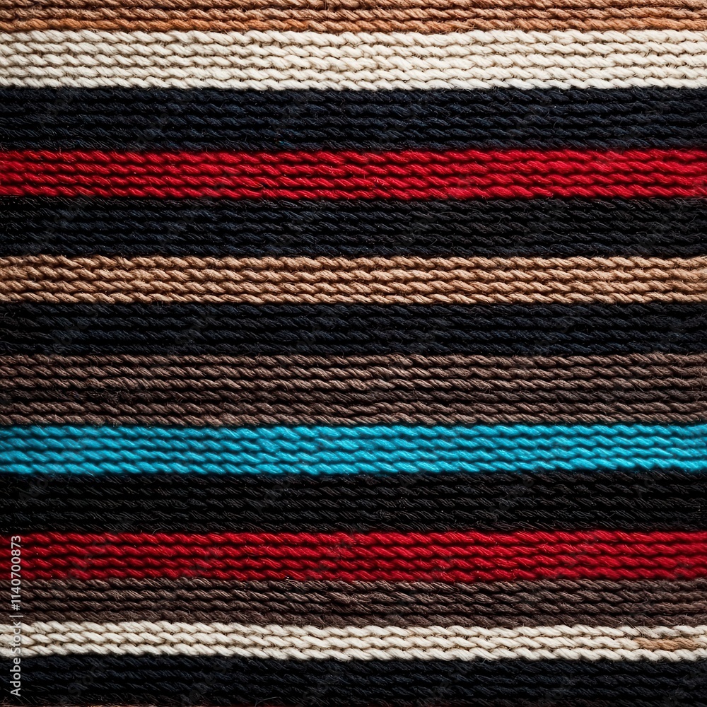 Colorful Striped Knitted Textile Fabric Texture Background Colorful Striped Knitted Textile Fabric Texture Background