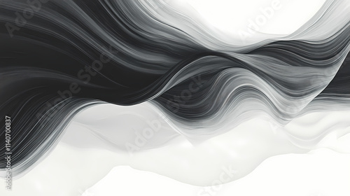 Black and white ashen texture gradient background with abstract noise pattern. Ashen. Illustration