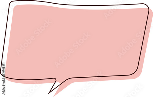 Speech Bubble Vector Illustration
