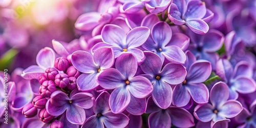 Stunning Lilac Flowers, Spring Blossoms, Purple Lilac, Close-up Lilac Photography, Beautiful Lilac Images, Vibrant Lilac Pictures, Macro Lilac Photo, Rule of Thirds Composition, Floral Photography,