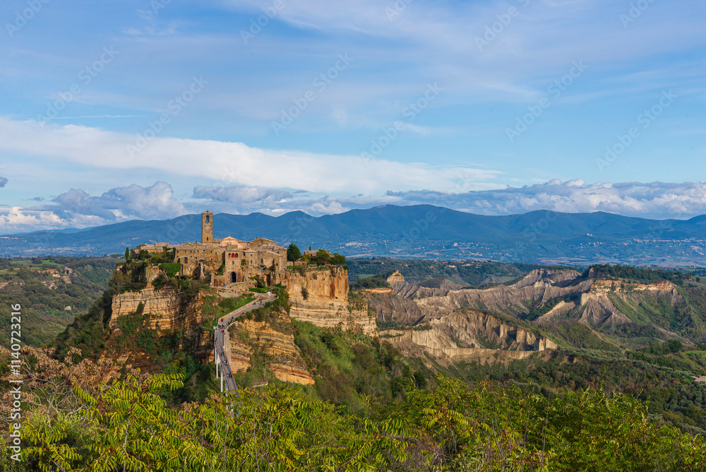 Fototapeta premium Civita di Bagnoregio (VT), Italia 