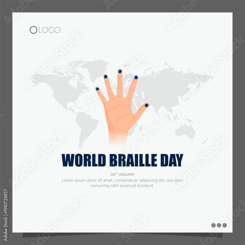World Braille Day, observed on January 4th, honors the invention of braille and raises awareness about its importance in empowering visually impaired individuals to access education