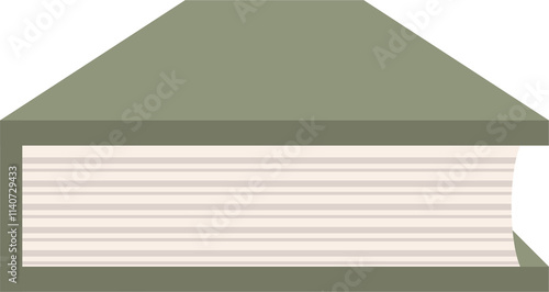 Book Icon, Reading, Knowledge, Flat Graphic