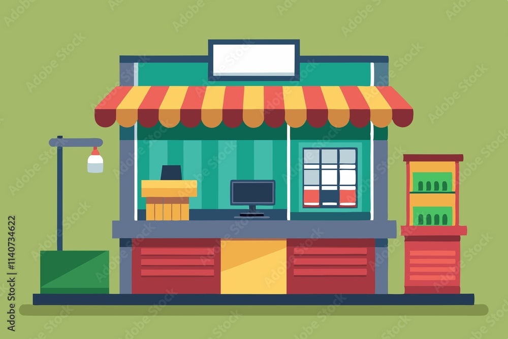 store with a window store with a window