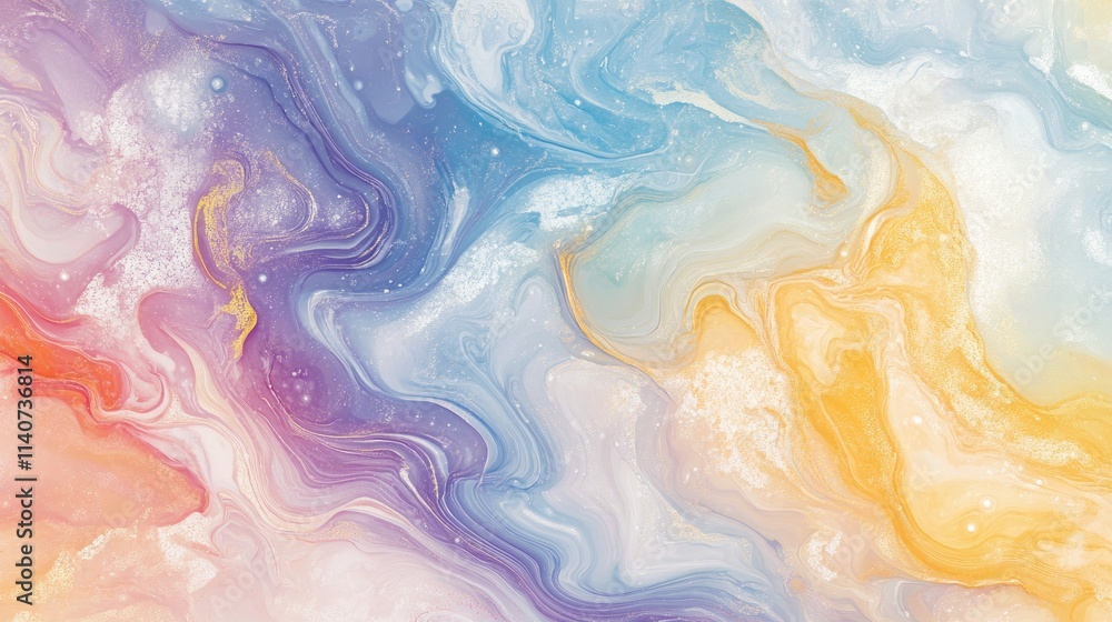 Vibrant fluid marble pattern in rainbow gradient, glossy texture, smooth swirling shapes, high resolution wallpaper Vibrant fluid marble pattern in rainbow gradient, glossy texture, smooth swirling shapes, high resolution wallpaper