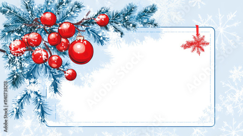 Celebrate Christmas festival decoration in december. Christmas celebration atmosphere. x mas backgroud with copyspace for text