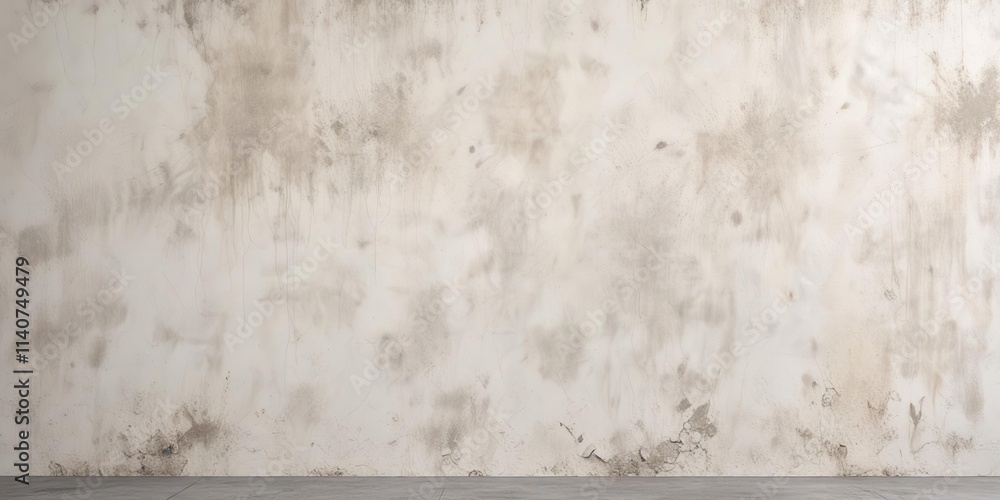 Brushed white wall texture with visible dirt and stains on the surface , uneven, mottled Brushed white wall texture with visible dirt and stains on the surface , uneven, mottled