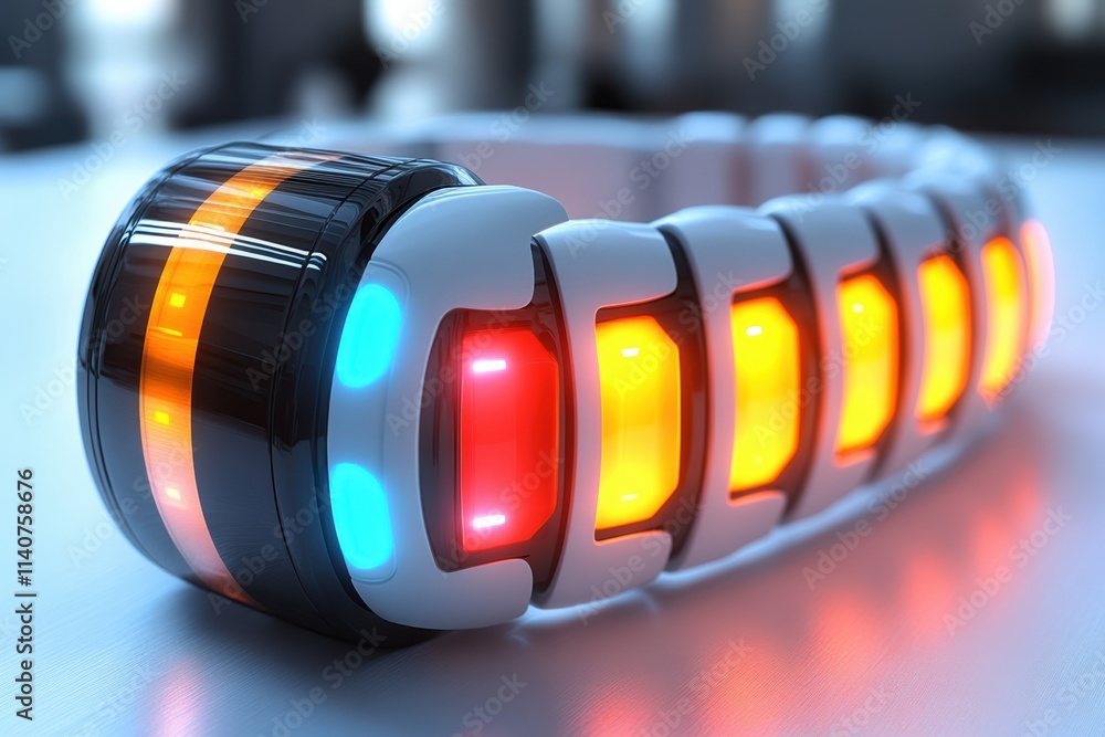 Energy-saving wearable tech promoting bold functionality with vibrant, sustainable energy usage, Energy-saving wearable tech promoting bold functionality with vibrant, sustainable energy usage,