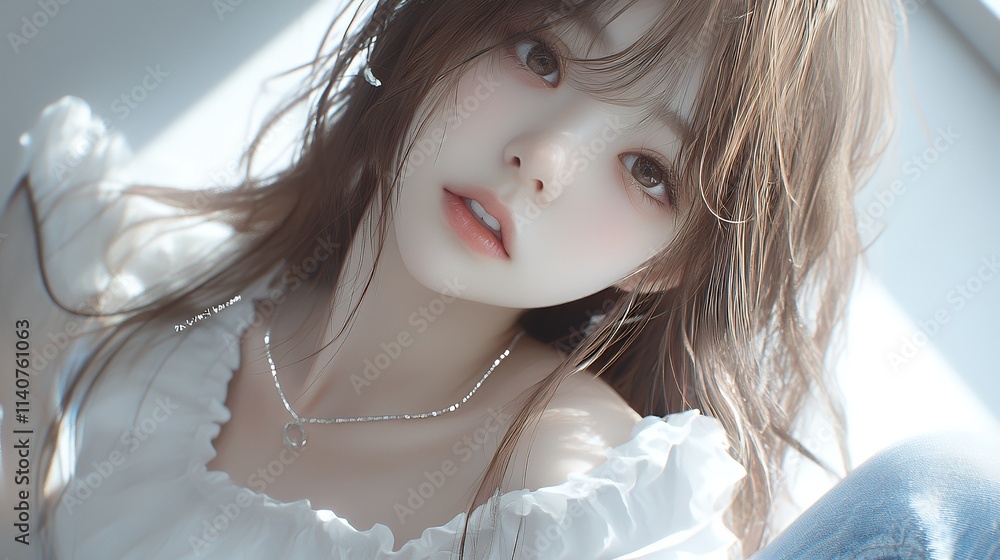 Fototapeta premium 日本人女性