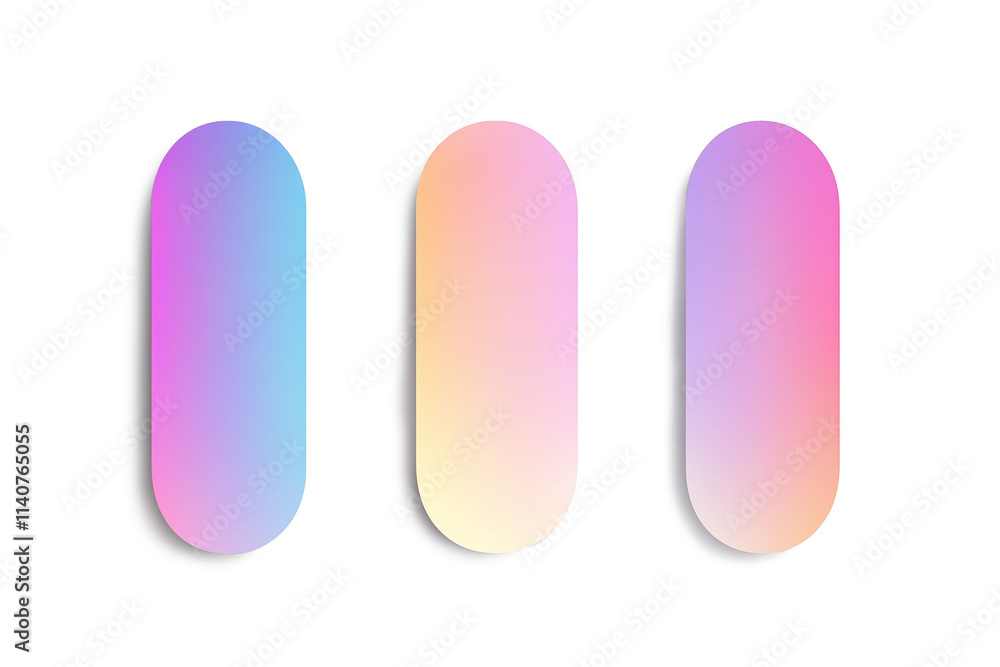 Smooth, elongated shapes display a gradient of blur effects in vibrant pink and blue colors, creating a visually soothing experience on a clean, white backdrop Smooth, elongated shapes display a gradient of blur effects in vibrant pink and blue colors, creating a visually soothing experience on a clean, white backdrop