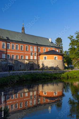 castle Kamenice nad Lipu in South Bohemia photo