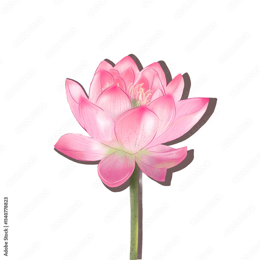 Blossom pink Lotus Blossom pink Lotus