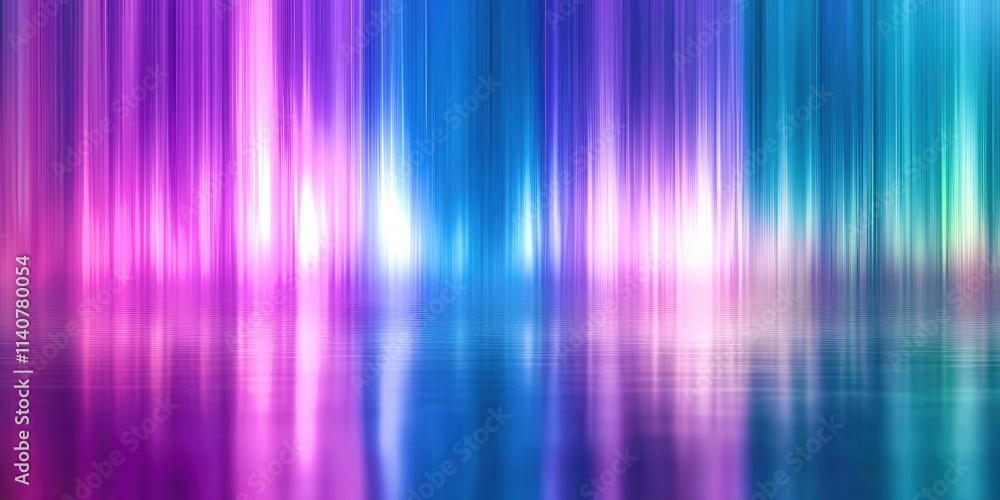Fototapeta premium Blue and purple background with a purple line