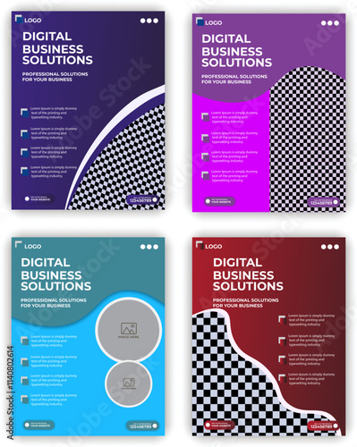 Vector Business flyer Designs