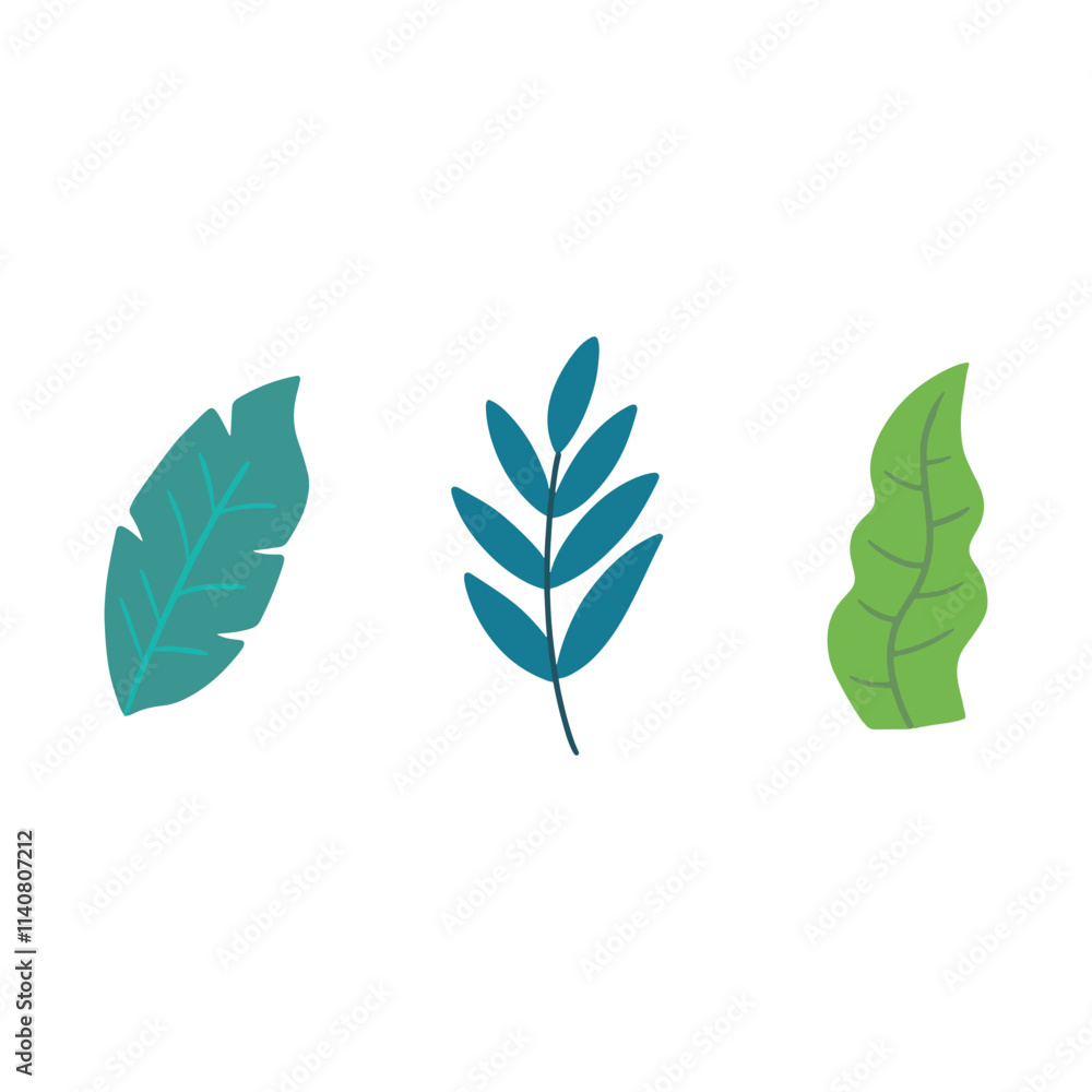 set of leaves set of leaves