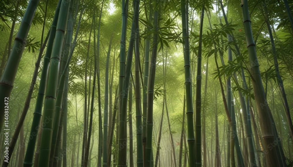 Individual Bamboo Branches in Forest Environment , branches, green, nature Individual Bamboo Branches in Forest Environment , branches, green, nature