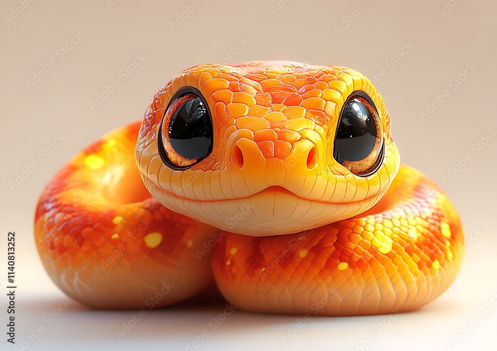 Fototapeta premium Close-Up of a Snake