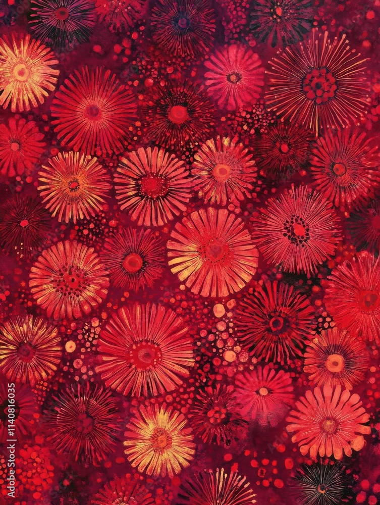 Fireworks background Fireworks background