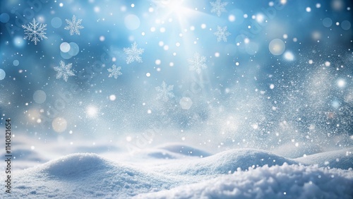 Wallpaper Mural Winter Wonderland Snowfall Backgrounds: High-Resolution Images for Design Projects Torontodigital.ca