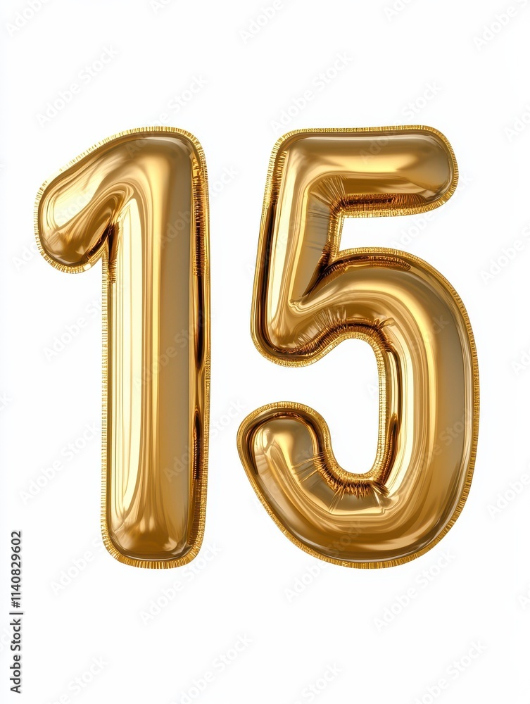 2025 Happy New Year 3d number gold isolated on white background 2025 Happy New Year 3d number gold isolated on white background