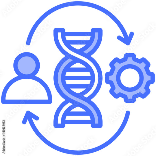 Genetic Engineering Icon