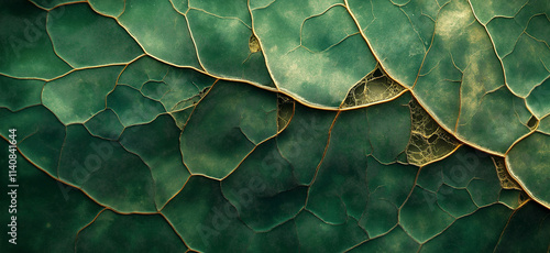 Macro close-up of a leaf's vibrant green texture, highlighting detailed veins in sharp focus. A high-resolution, photo-realistic image with a natural and volumetric look