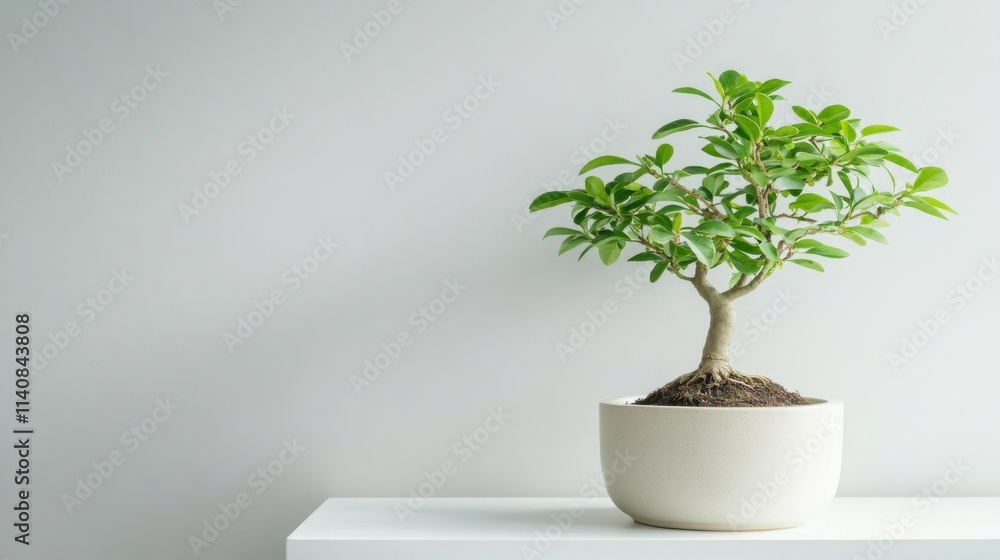 Creating a serene minimalist room with a bonsai tree a calming home aesthetic Creating a serene minimalist room with a bonsai tree a calming home aesthetic
