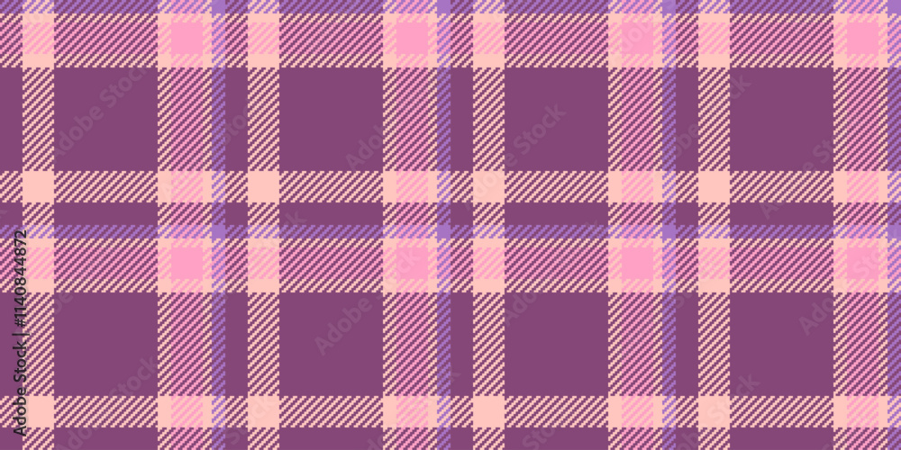 Sexy check plaid vector, panjabi tartan pattern seamless. Preppy texture textile background fabric in pink and light colors. Sexy check plaid vector, panjabi tartan pattern seamless. Preppy texture textile background fabric in pink and light colors.
