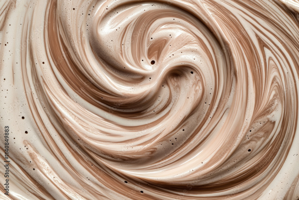 Abstract waves and swirls in mocha mousse color. Fluid Art
Abstract waves and swirls in mocha mousse color. Fluid Art