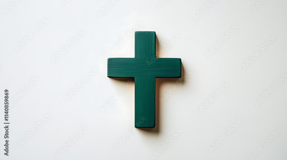 Obraz premium A math addition sign (+) on a plain white background.