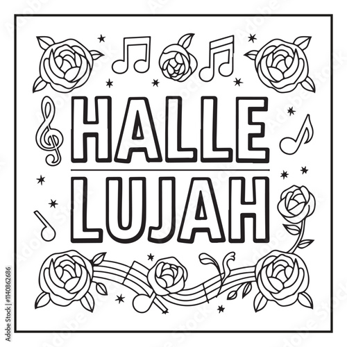 Bold and Easy Bible Verse Coloring Pages