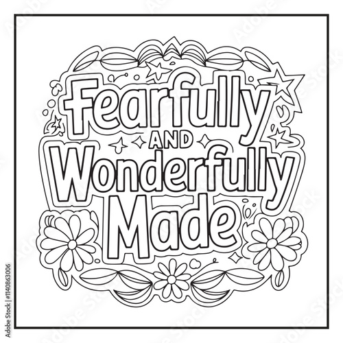 Bold and Easy Bible Verse Coloring Pages