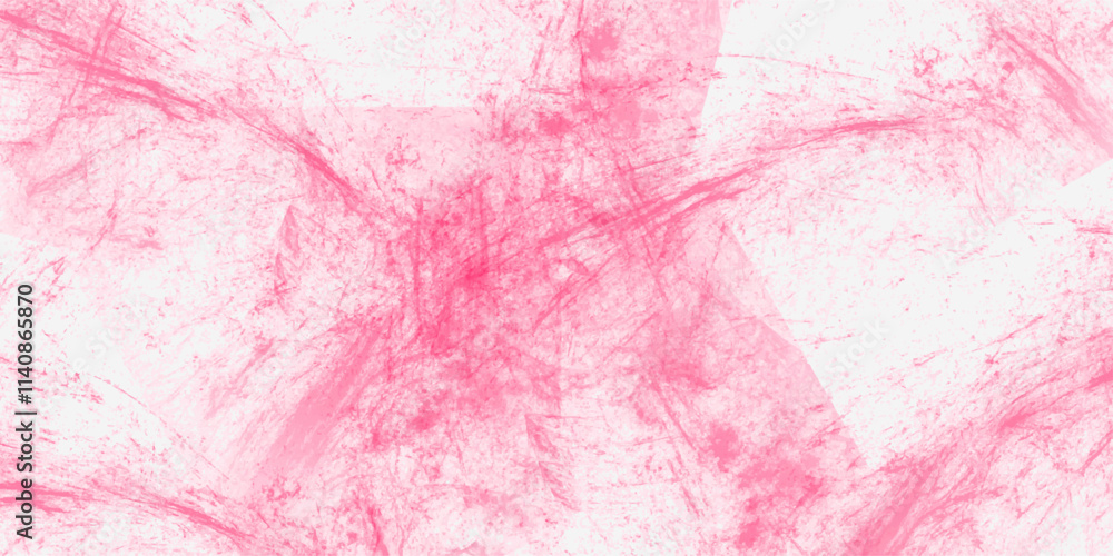 Obraz premium Abstract watercolor painting textured pink marble pattern texture background. pink Space Element Grunge texture with scratches marble pattern.