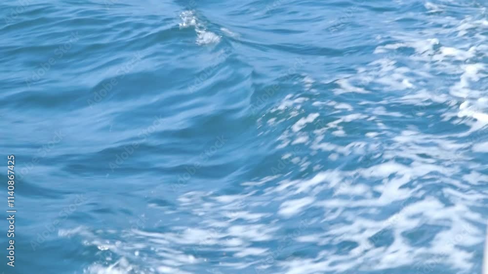 Wave by the stern Wave by the stern