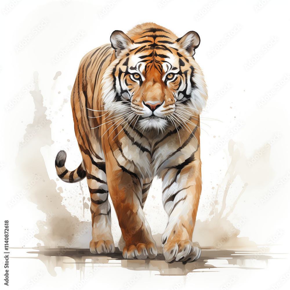 Obraz premium tiger, tier, katze, wild lebende tiere, wild, felino, raubtier, natur, säugetier, tierpark, band, big, sibirische katze, fleischfresser, kopf, fell, dangerous, bengal, black, safari, gesicht, gestreif