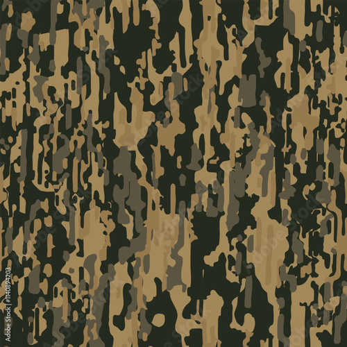 Vector camouflage pattern. Camouflage design. Camouflage seamless pattern. Camo background