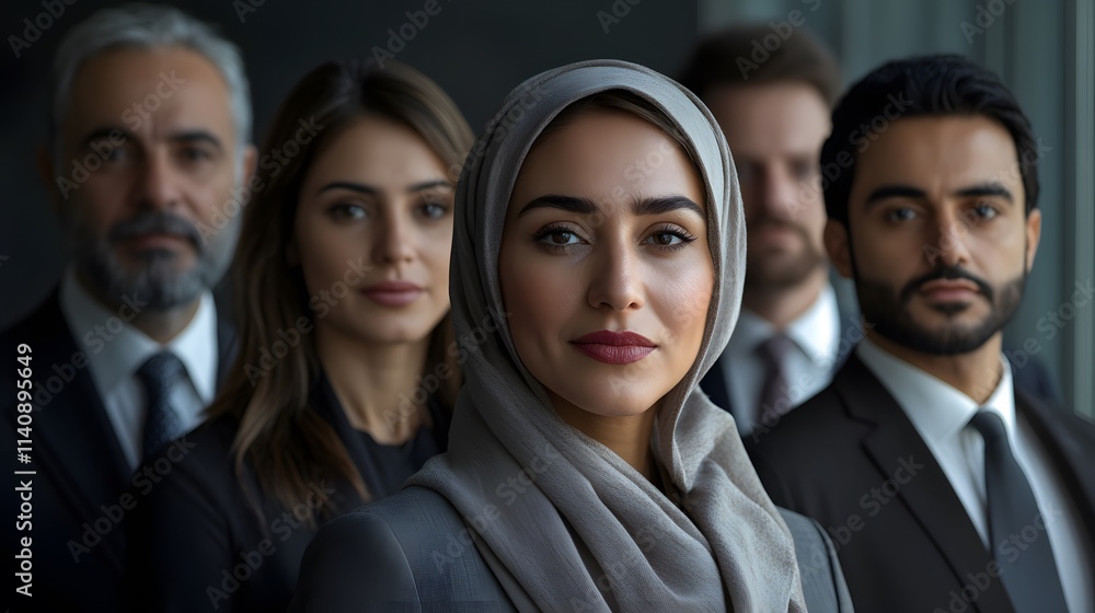 Diverse Business Team Portrait Diverse Business Team Portrait