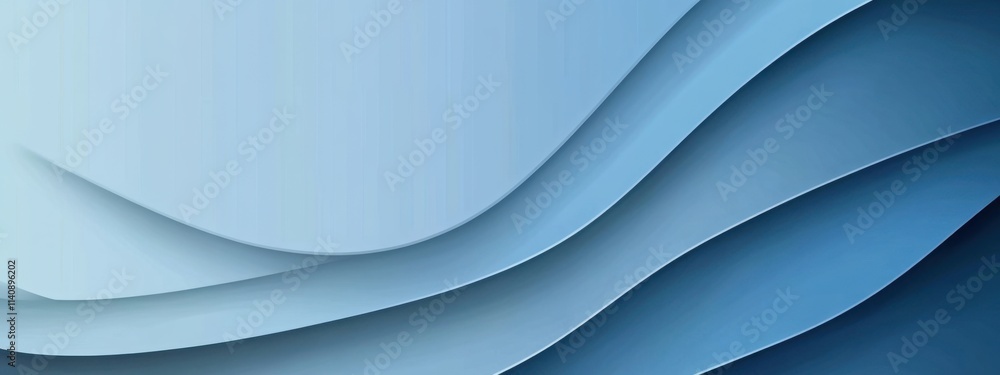 Blue gradient background with light stripes and glow flat design, technology concept banner Generative AI Blue gradient background with light stripes and glow flat design, technology concept banner Generative AI