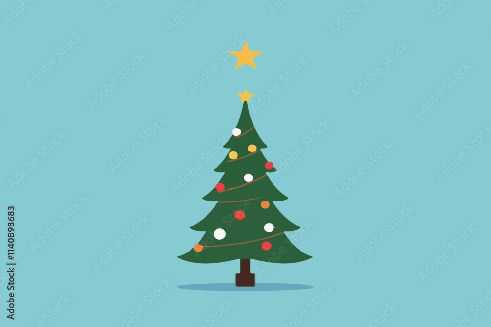 Christmas Tree with Star Topper Christmas Tree with Star Topper