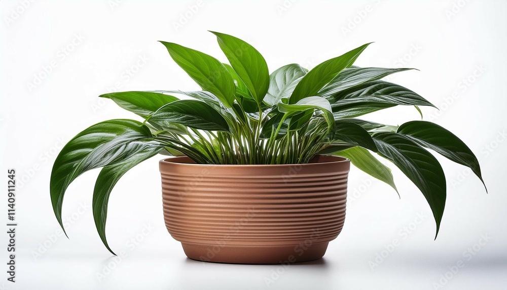 houseplant pot on white background houseplant pot on white background