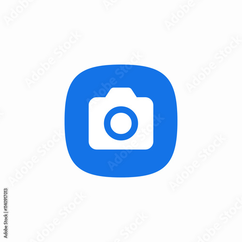 photo camera icon sign vector