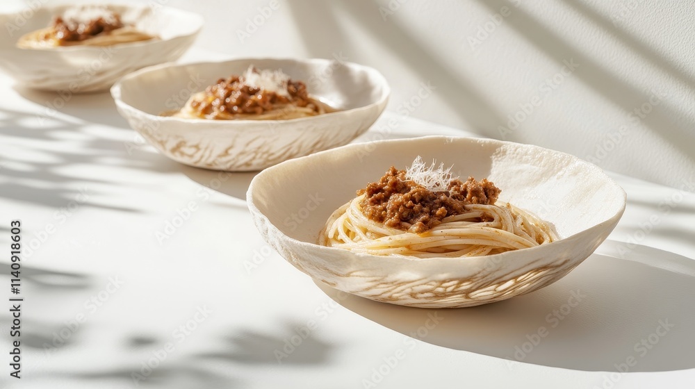 Rustic Spaghetti with Homemade Bolognese Sauce Rustic Spaghetti with Homemade Bolognese Sauce