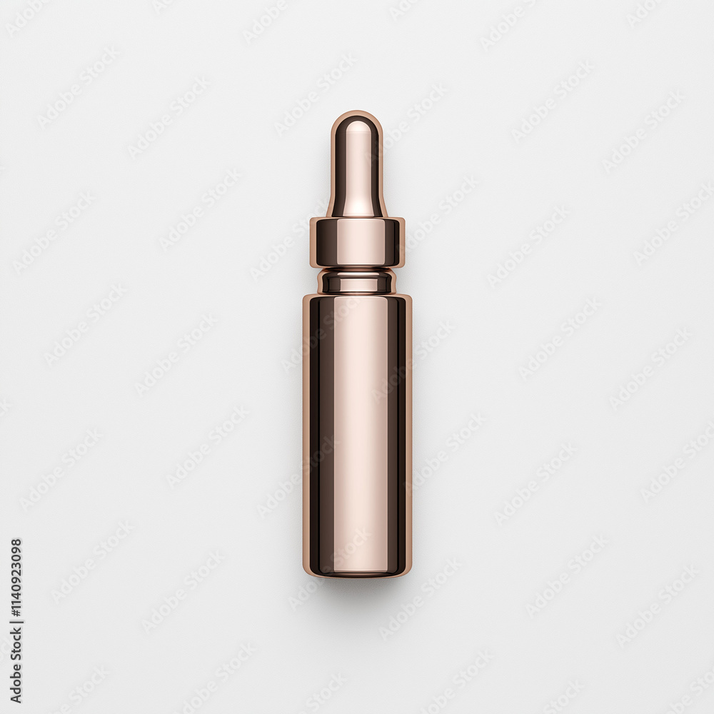 Elegant Beauty Oil Dropper with Rose Background for Luxurious Skincare Product Presentation Elegant Beauty Oil Dropper with Rose Background for Luxurious Skincare Product Presentation