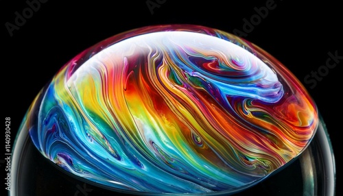 rainbow in the planet