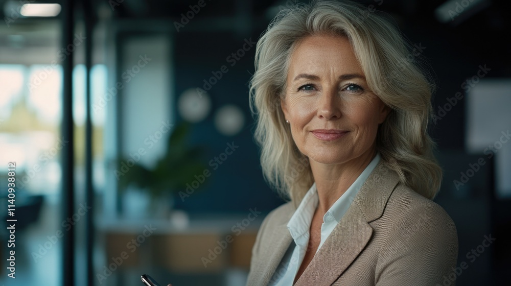 Professional Woman in Business Setting Professional Woman in Business Setting